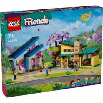 LEGO Friends 42620 Olly és Paisley családi házai kép