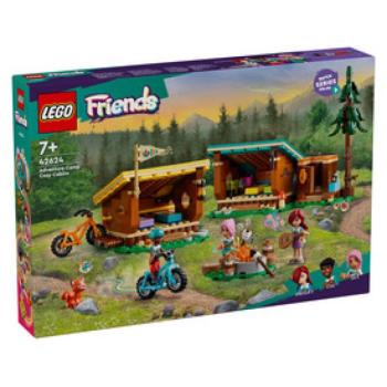 LEGO Friends 42624 Otthonos kabinok a kalandtáborban kép