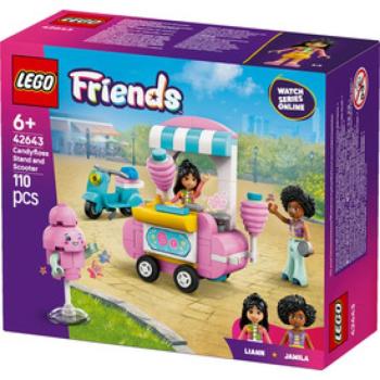 LEGO Friends 42643 Vattacukorárus pult és robogó kép
