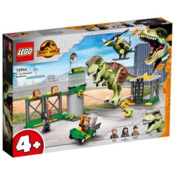LEGO Jurassic World 76944 T-Rex dinoszaurusz szökés kép