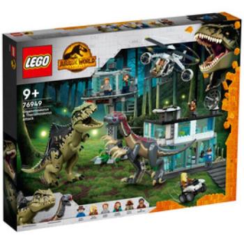 LEGO Jurassic World 76949 Giganotosaurus és therizinosaurus támadás kép