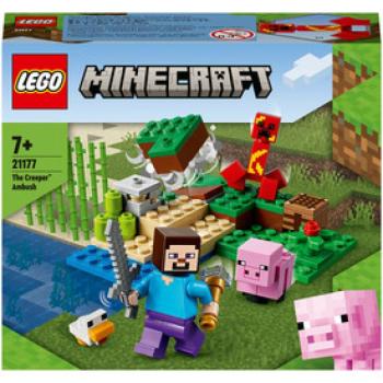 LEGO Minecraft 21177 A Creeper™ rajtaütés kép