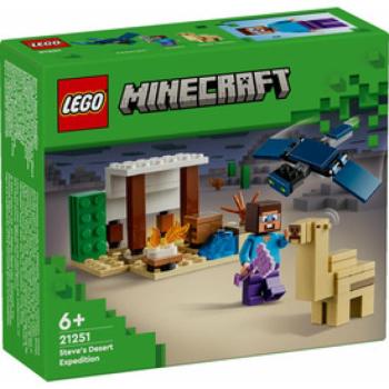 LEGO Minecraft 21251 Steve sivatagi expedíciója kép