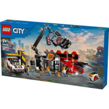 LEGO My City 60472 Roncstelep autókkal kép