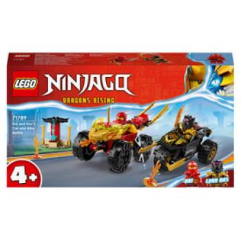 LEGO Ninjago 71789 Kai és Ras autós és motoros csatája kép