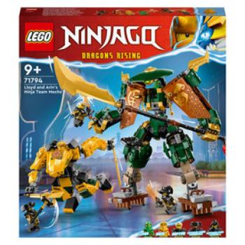 LEGO Ninjago 71794 Lloyd és Arin nindzsacsapatának robotjai kép