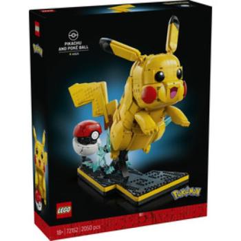 LEGO Pokémon 72152 Pikachú és Pokélabda kép