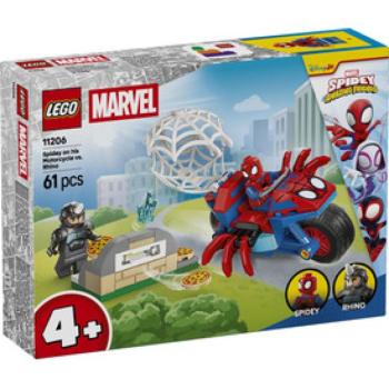 LEGO Spidey 11206 Motorkerékpáros Pókember vs. Rhino kép
