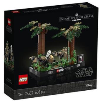 LEGO Star Wars TM 75353 Endor sikló üldözés dioráma kép