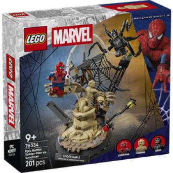 LEGO Super Heroes 76334 Pókember és Homokember óri kép