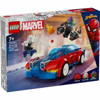 LEGO Super Heroes Marvel 76279 Pókember versenyautó   Venomizált Zöld Manó kép