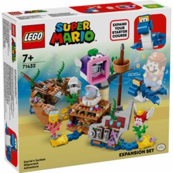 LEGO Super Mario 71432 Dorrie elsüllyedt hajóroncs kalandjai kiegészítő szett kép