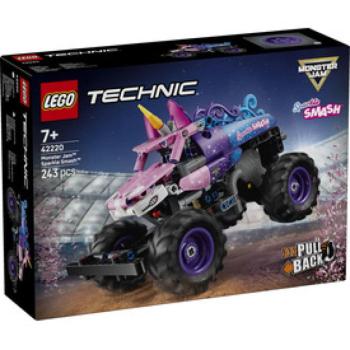 LEGO Technic 42220 Monster jam sparkle smash - hátrahúzhatós kép