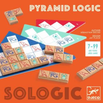 Logikai piramis - Logikai játék - Pyramid Logic - DJ08532 kép