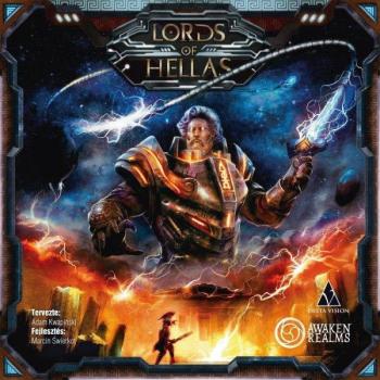 Lords of Hellas gémer társasjáték kép