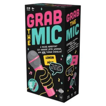 Lucky egg, grab the mic társasjáték kép