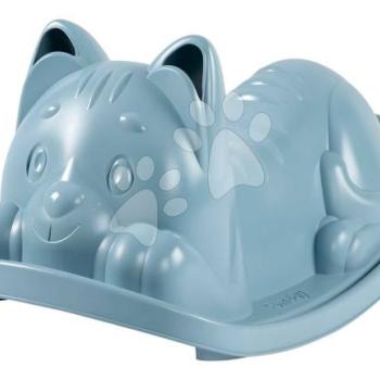 Macska hinta Blue Cat Rocker Life Smoby kék ergonomikus ülőkével UV védelemmel 18 hó-tól - 2025 modell kép