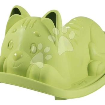 Macska hinta Green Cat Rocker Life Smoby zöld ergonomikus ülőkével UV védelemmel 18 hó-tól kép
