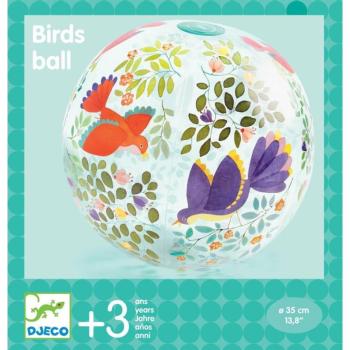 Madárkás strandlabda - Utazó labda - Birds ball - DJ00171 kép