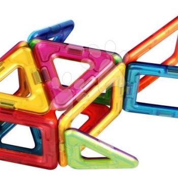 Mágneses építőjáték Alap Windows Plus 3D Magformers 20 részes 6 ablakkal kép