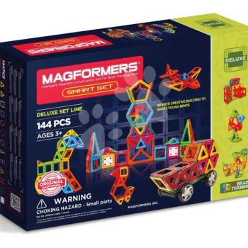 Mágneses építőjáték Smart Set Deluxe Magformers 144 részes kép