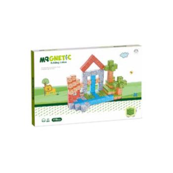 Mágneses építőkockák - szafari 119 db /cs kép