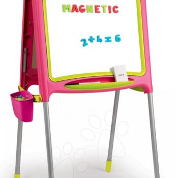 Mágneses kétoldalú tanulótábla Activity Smoby 410303 rózsaszín kép