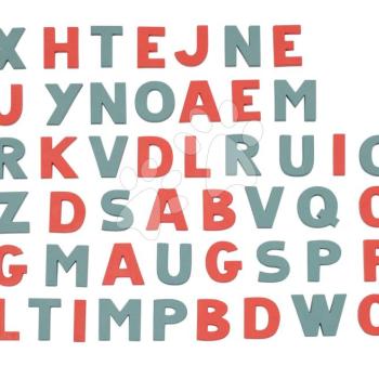 Mágneses nagy betűk ABC Magnetic Letters Smoby kétszínű 48 darabos kép