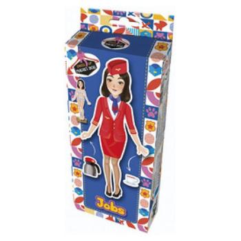 Mágneses öltöztető könyv - Foglalkozások kép