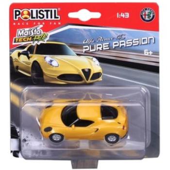 Maisto Tech 1 /43 Alfa 4C autó - többféle kép