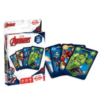 Marvel - Bosszúállok 4 az 1-ben, játékkártya kép