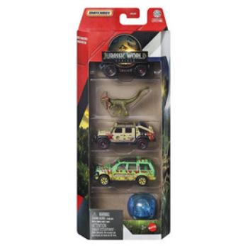 Matchbox Jurassic World kisautó 5-ös csomag kép