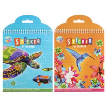 Matricák számok szerint, 12 kép, 24x20, 2 féle kép