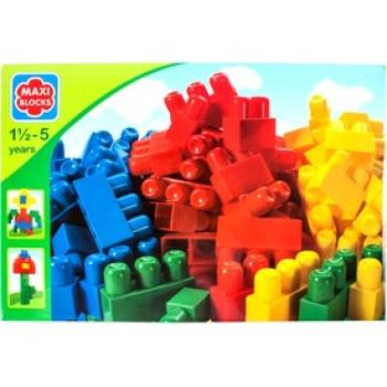 Maxi Blocks 32 darabos építőjáték dobozban kép