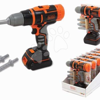 Mechanikus fúrógép Black&Decker Mechanical Drill Smoby fúrószárakkal kép