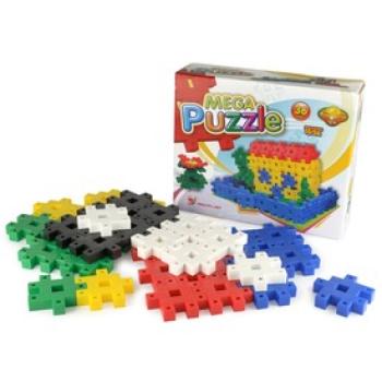 Mega Puzzle műanyag 36 darabos építőjáték kép