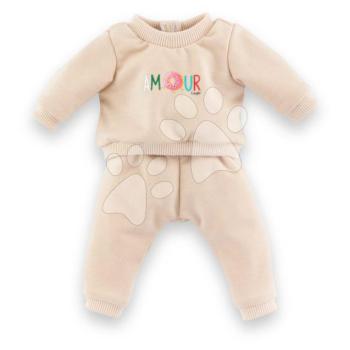 Melegítő szett játékbabára Beige Tracksuit Mon Grand Poupon Corolle 36 babának 24 hó-tól CO141900 kép