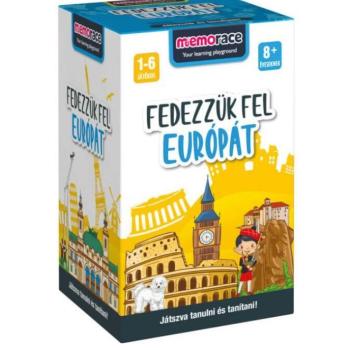 Memorace - Fedezzük fel Európát! társasjáték kép