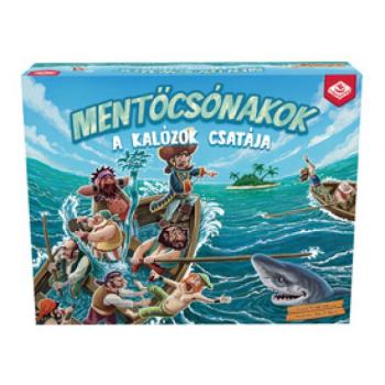 Mentőcsónakok- A kalózok csatája társasjáték kép