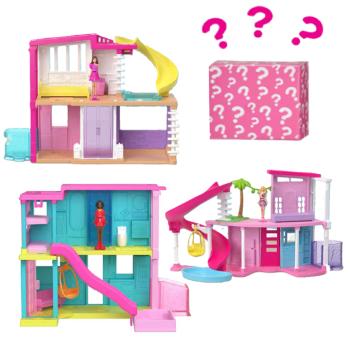 Mini házas Barbie játékkészlet – titokzatos Barbieland meglepetésdoboz kiegészítőkkel (EDC) kép