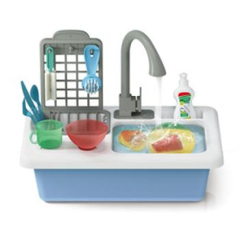 Minikonyha interaktív funkciókkal, 12 részes (a csaptelepben lévő szivattyú forgatja a vizet) kép