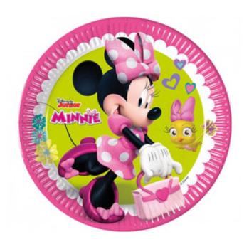 Minnie Happy Helpers papírtányér - 23 cm, 8 db / csomag kép