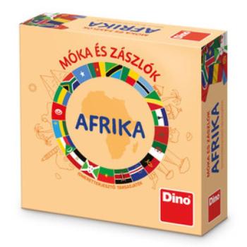 Móka és zászlók - Afrika társasjáték kép
