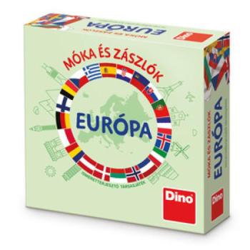 Móka és zászlók - Európa társasjáték kép