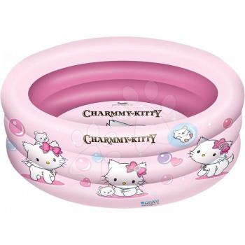 Mondo háromgyűrűs medence gyerekeknek Charmmy Kitty 16042 rózsaszín kép