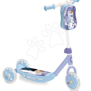 Mondo háromkerekű roller Frozen táskával 28222 kék-rózsaszín kép