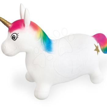 Mondo ugráló egyszarvú Unicorn Ride on gumiból fehér 9132 kép