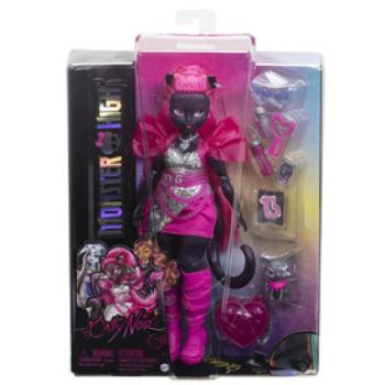 Monster High baba - Catty noir kép