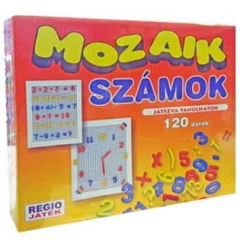 Mozaik számok 120 darabos készlet kép