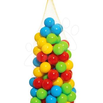 Műanyag labdák hálóban Dohány 6,5 cm színesek 100 darab kép